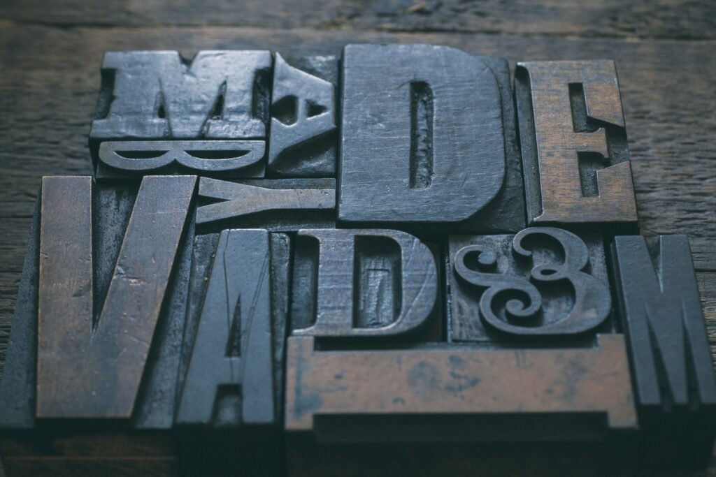 writing word wood vintage retro